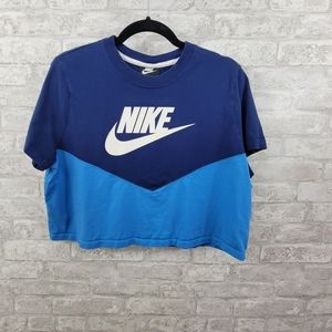 Nike Heritage crop top women's XL